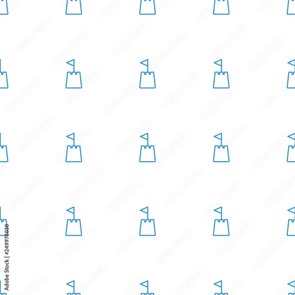 castle tower icon pattern seamless white background castle tower icon pattern seamless white background