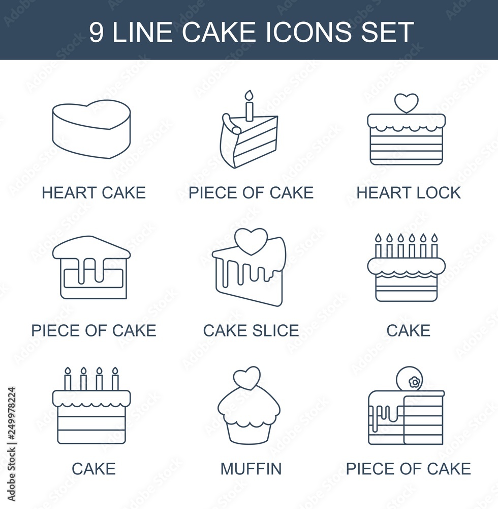 cake icons cake icons