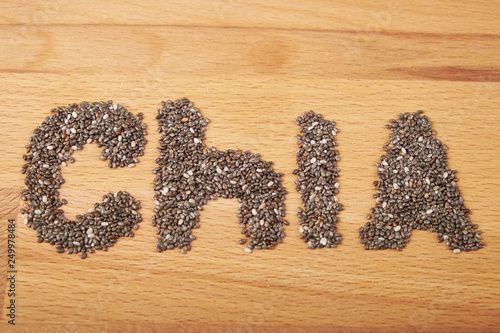 Chia plant seeds