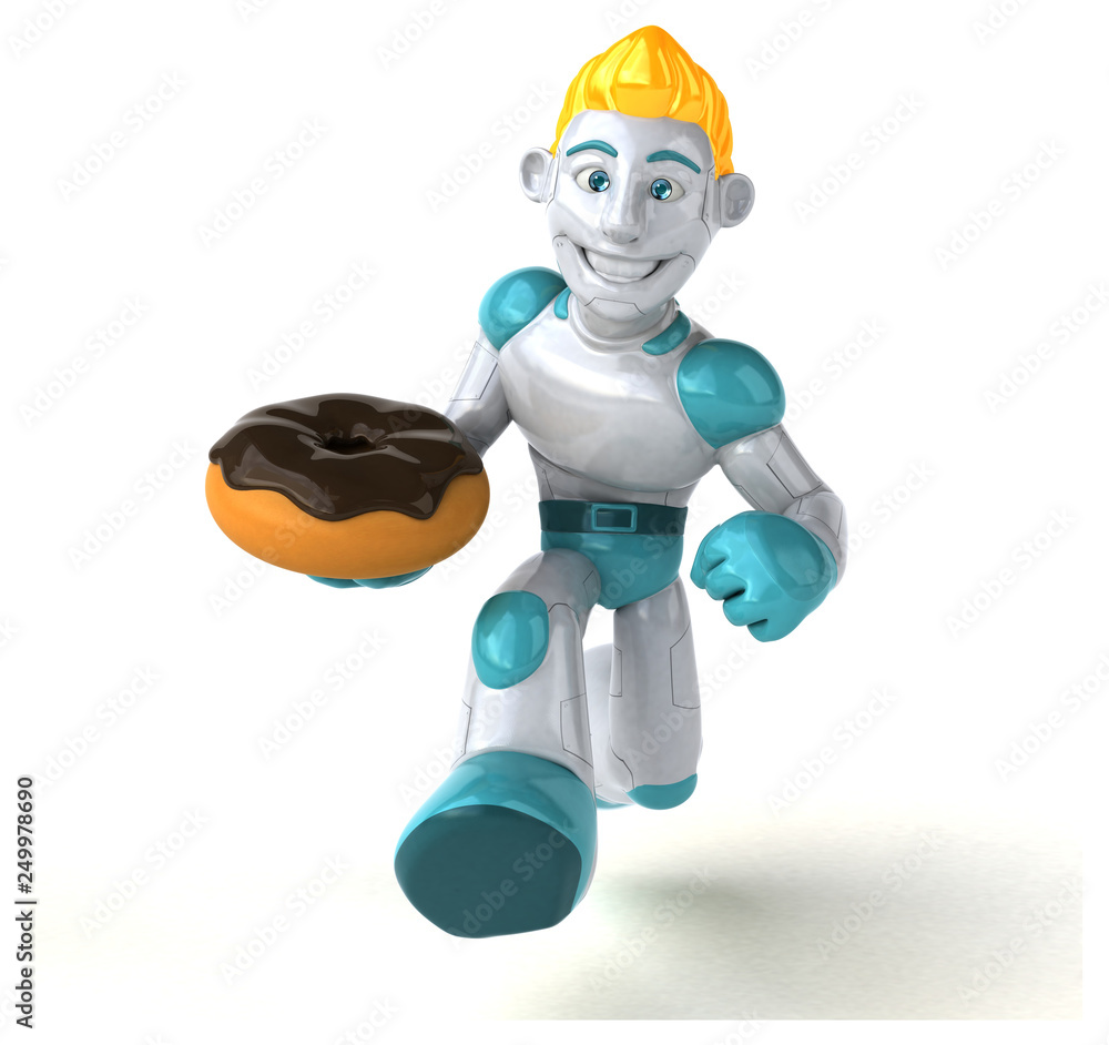 Robot - 3D Illustration Robot - 3D Illustration