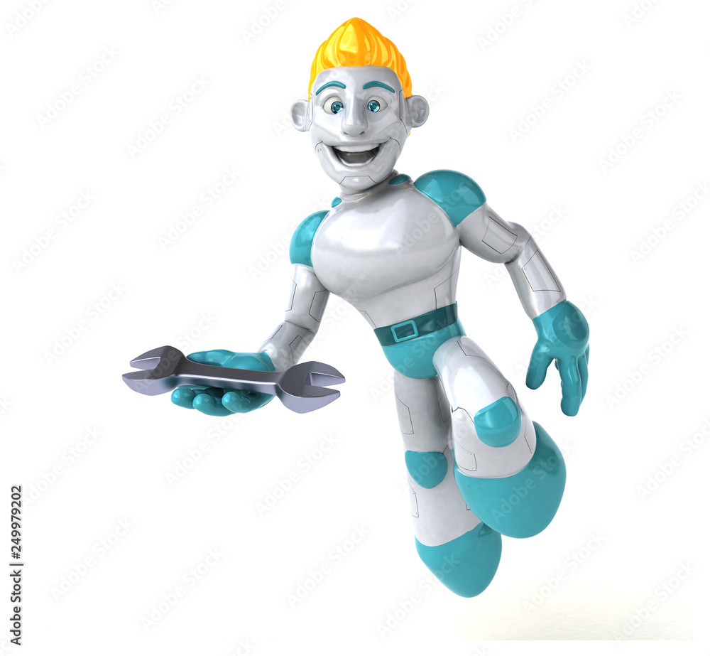 Robot - 3D Illustration