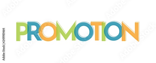 Promotion word concept