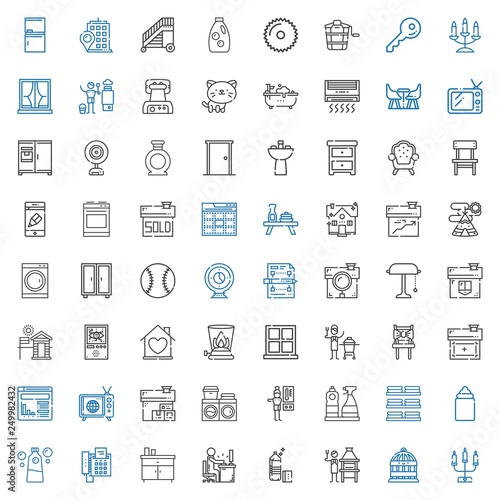 home icons set