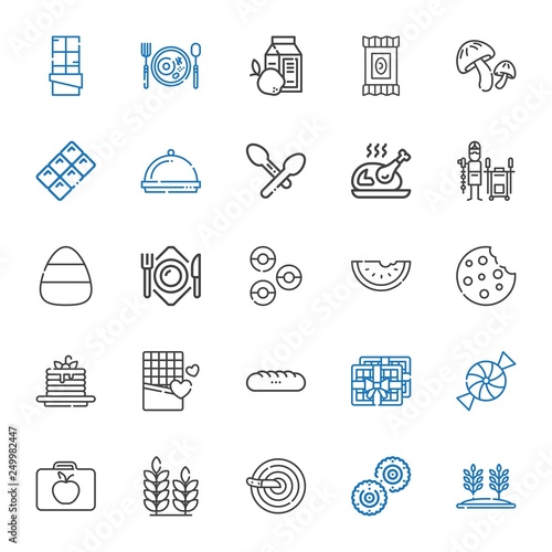 eat icons set
