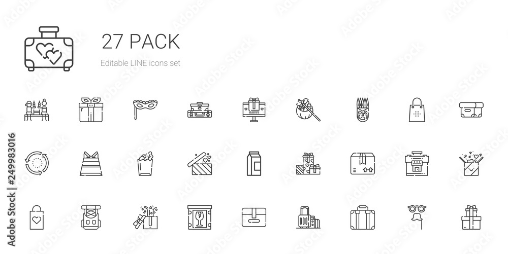 pack icons set pack icons set