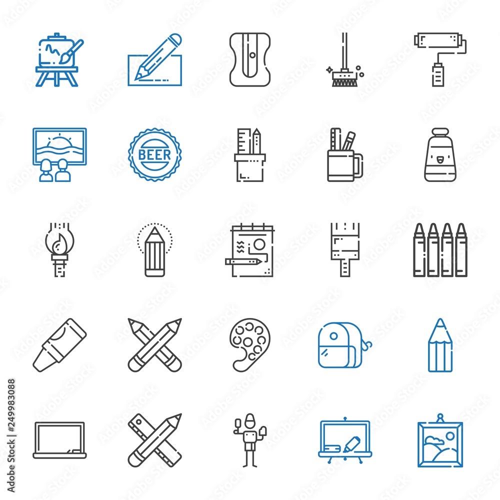 draw icons set draw icons set