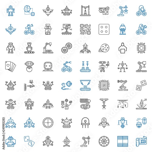 chip icons set