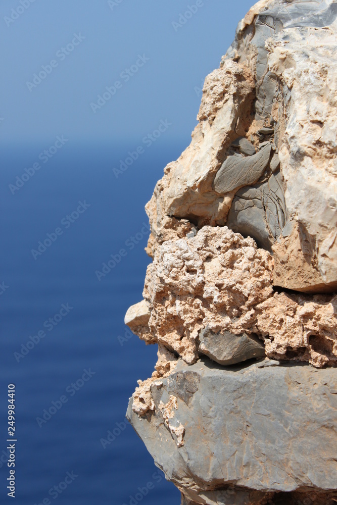 rock on beach