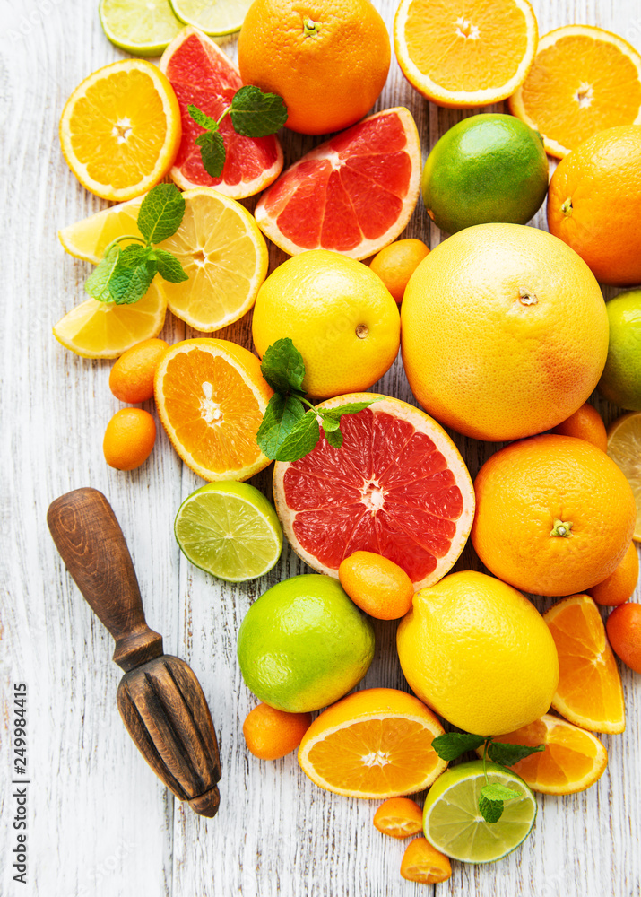 Fresh citrus fruits Fresh citrus fruits