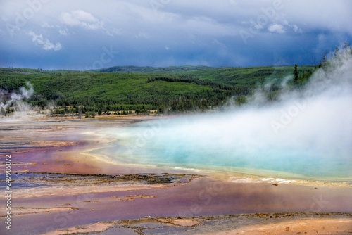 USA America Yellowstone's Great Prismatic Spring 
