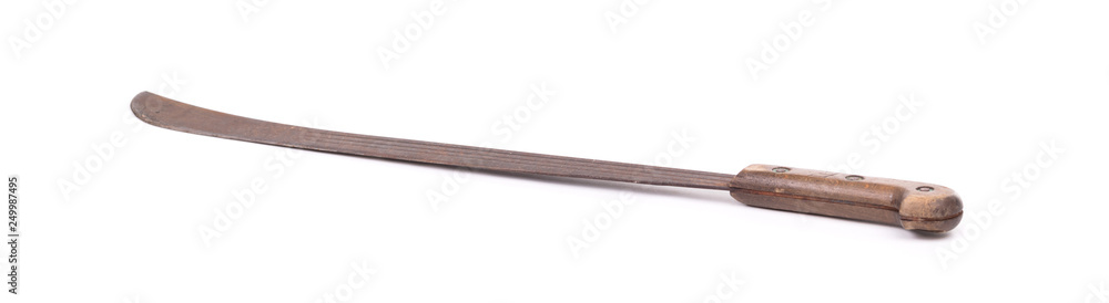 Big machete isolated Big machete isolated