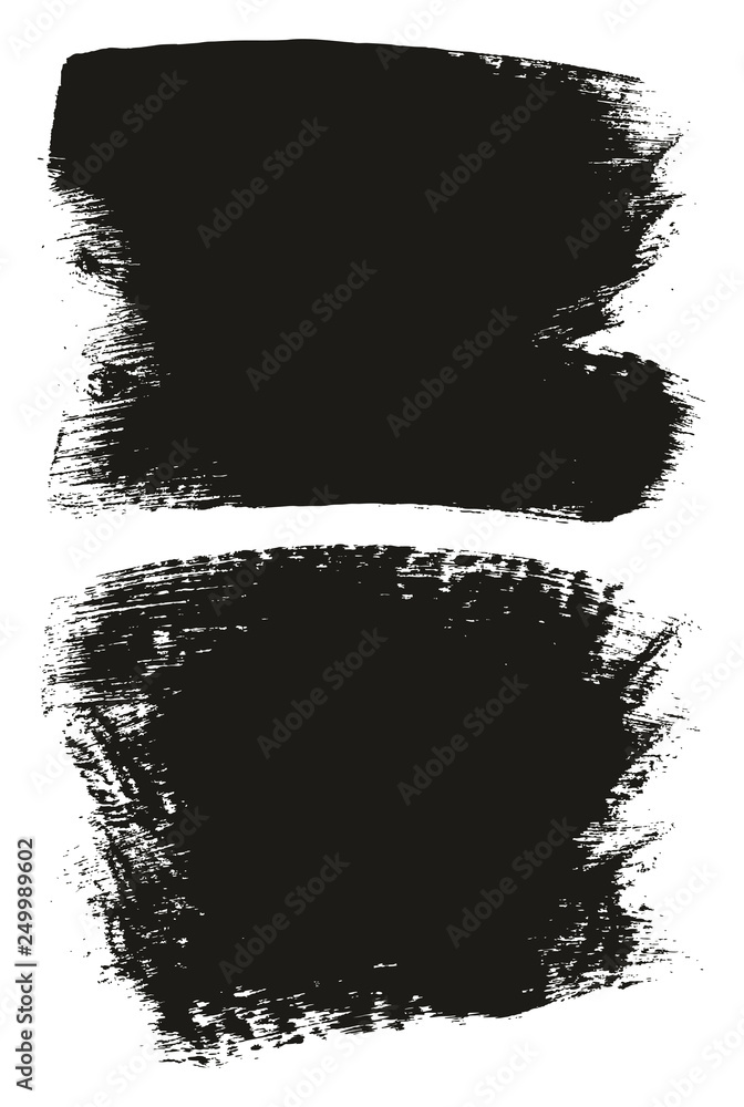 Paint Brush Medium Background High Detail Abstract Vector Background Set 144