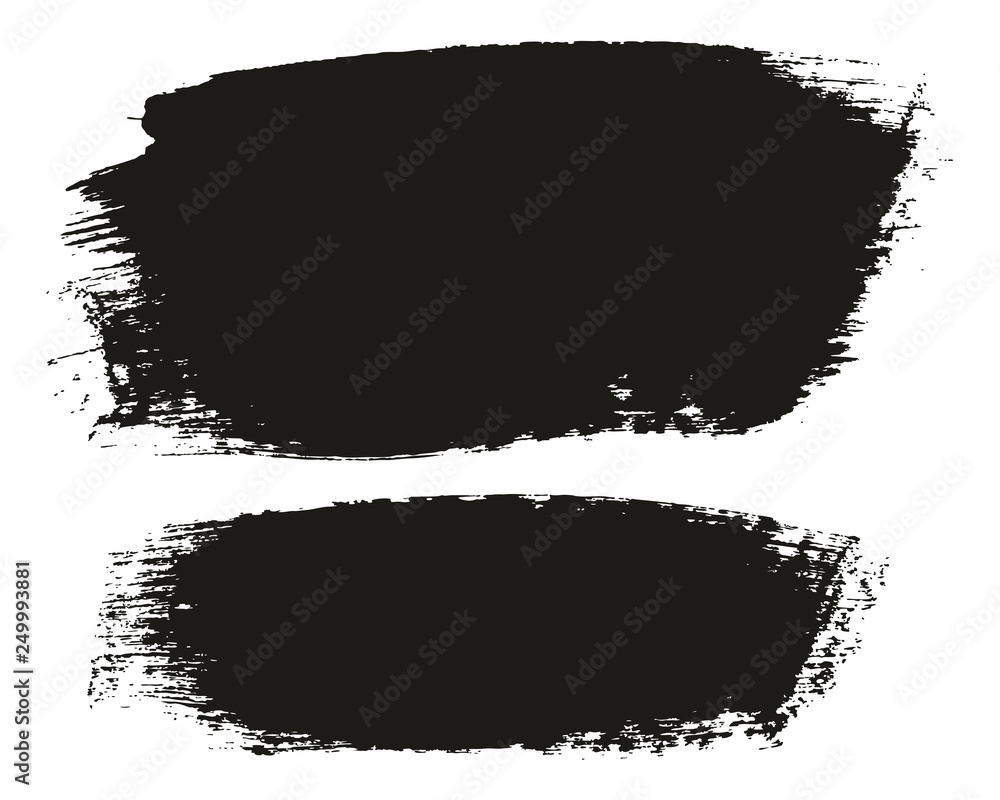 Paint Brush Medium Background High Detail Abstract Vector Background Set 102