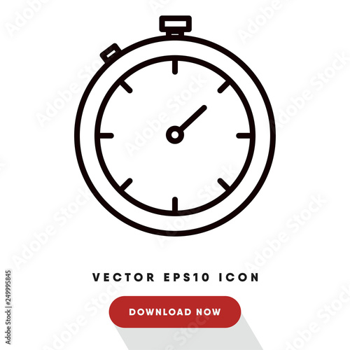Timer vector icon
