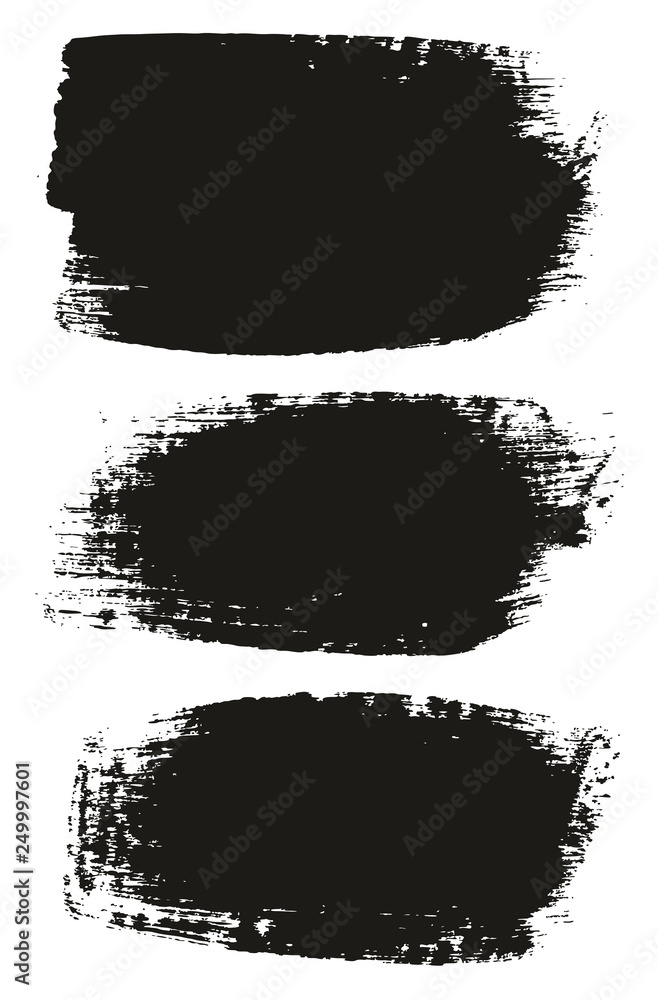Paint Brush Medium Background High Detail Abstract Vector Background Set 53