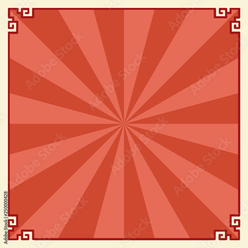 Chinese Traditional Background, The Great Wall Frame 