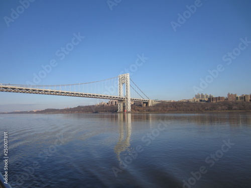 Fototapeta Naklejka Na Ścianę i Meble -  George-Washington-Brücke, New York