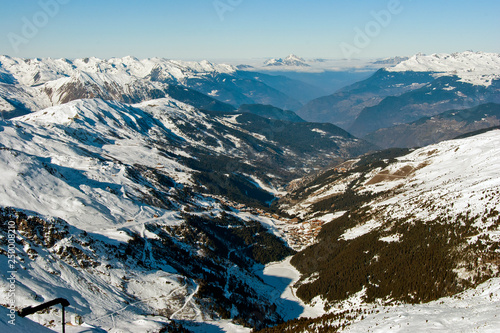 Meribel Mottaret 3 Valleys ski area French Alps France