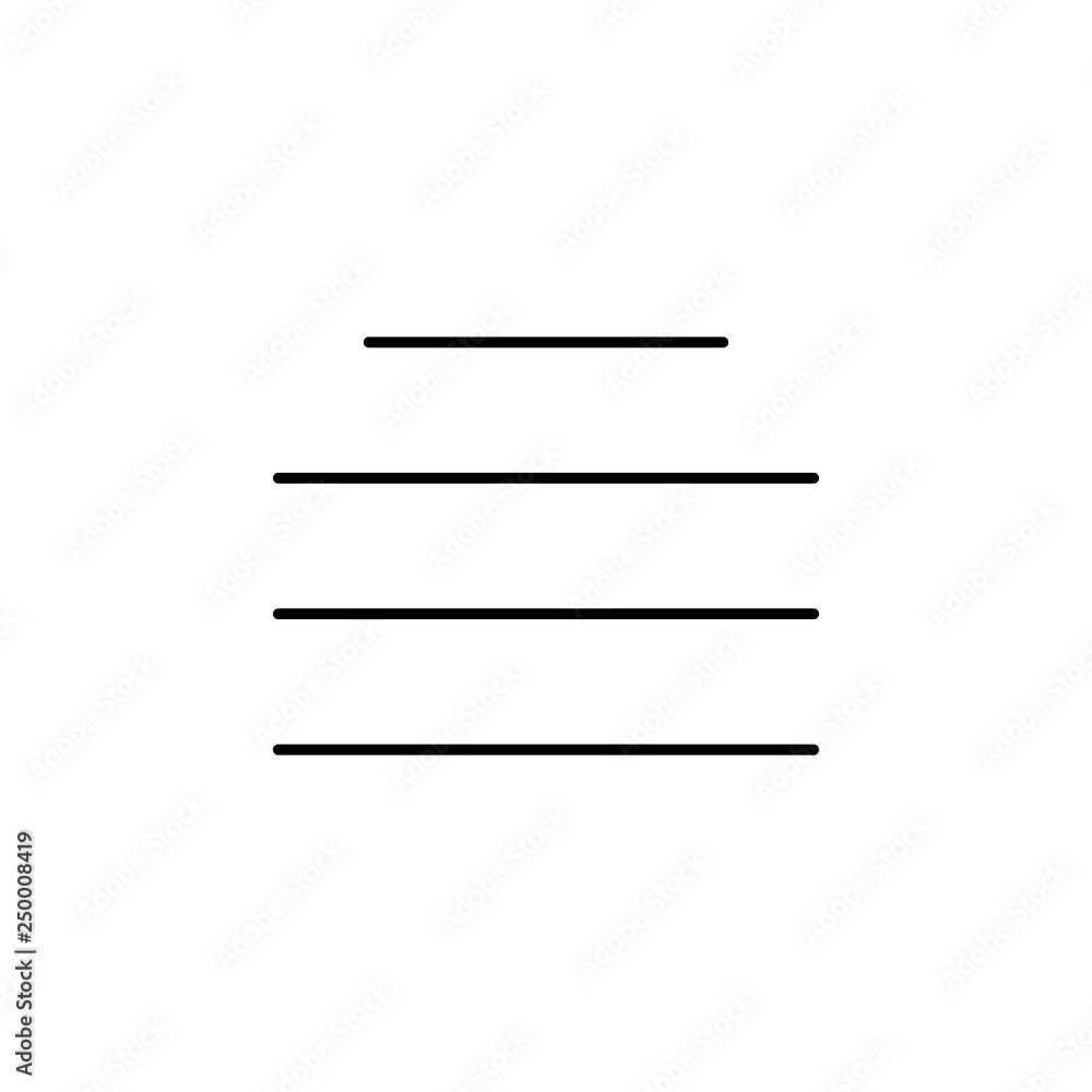 align, center, middle, text icon. Element of text and typography for mobile concept and web apps icon. Thin line icon for website design and development align, center, middle, text icon. Element of text and typography for mobile concept and web apps icon. Thin line icon for website design and development