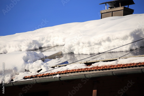 Wallpaper Mural Detail einer Dachlawine Torontodigital.ca