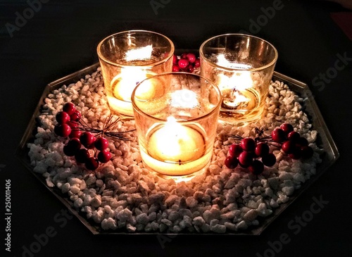 Kerzen zum dritten Advent