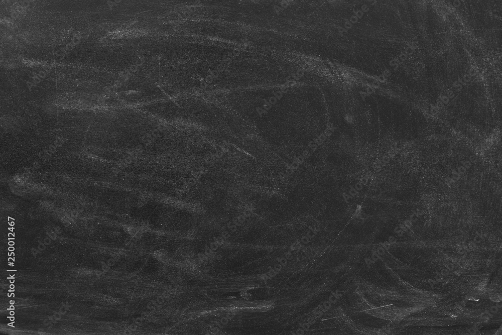 Fototapeta premium Old blank dirty blackboard .Empty Chalkboard Background with writing space