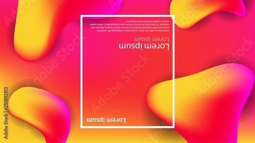 Abstract warm color for business background template