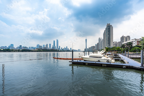 Guangzhou prosperous city skyline