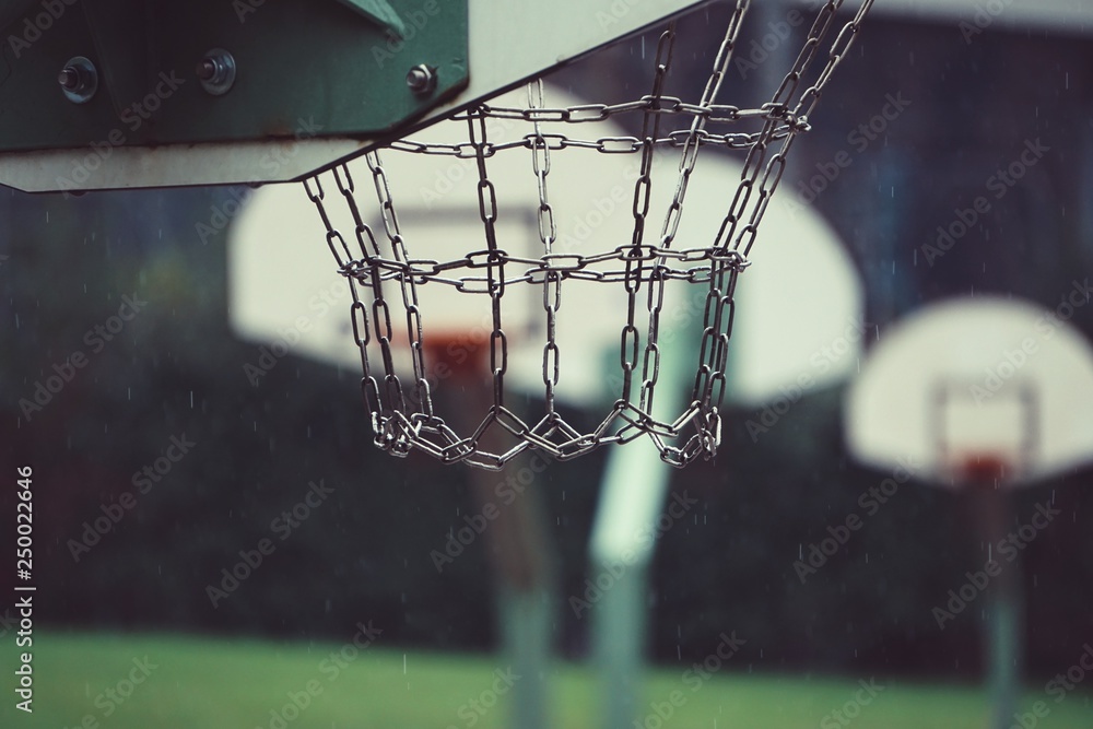 Εκτύπωση καμβά basketball sport in the street