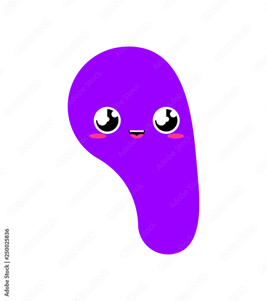 Spleen Cute. funny internal organ cartoon style. Human anatomy kids character. Childrens style Spleen Cute. funny internal organ cartoon style. Human anatomy kids character. Childrens style