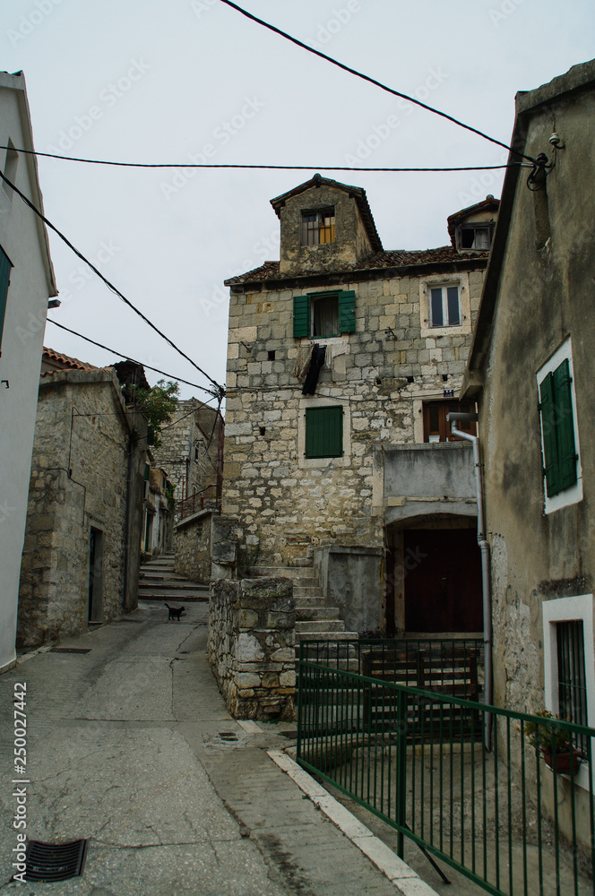 Streets of Oldtowns in Croatia
