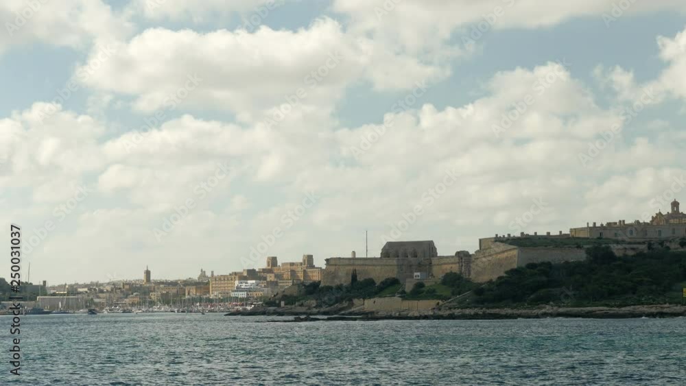 Shot of Manoel Island In Valetta, Malta, side Shot of Manoel Island In Valetta, Malta, side
