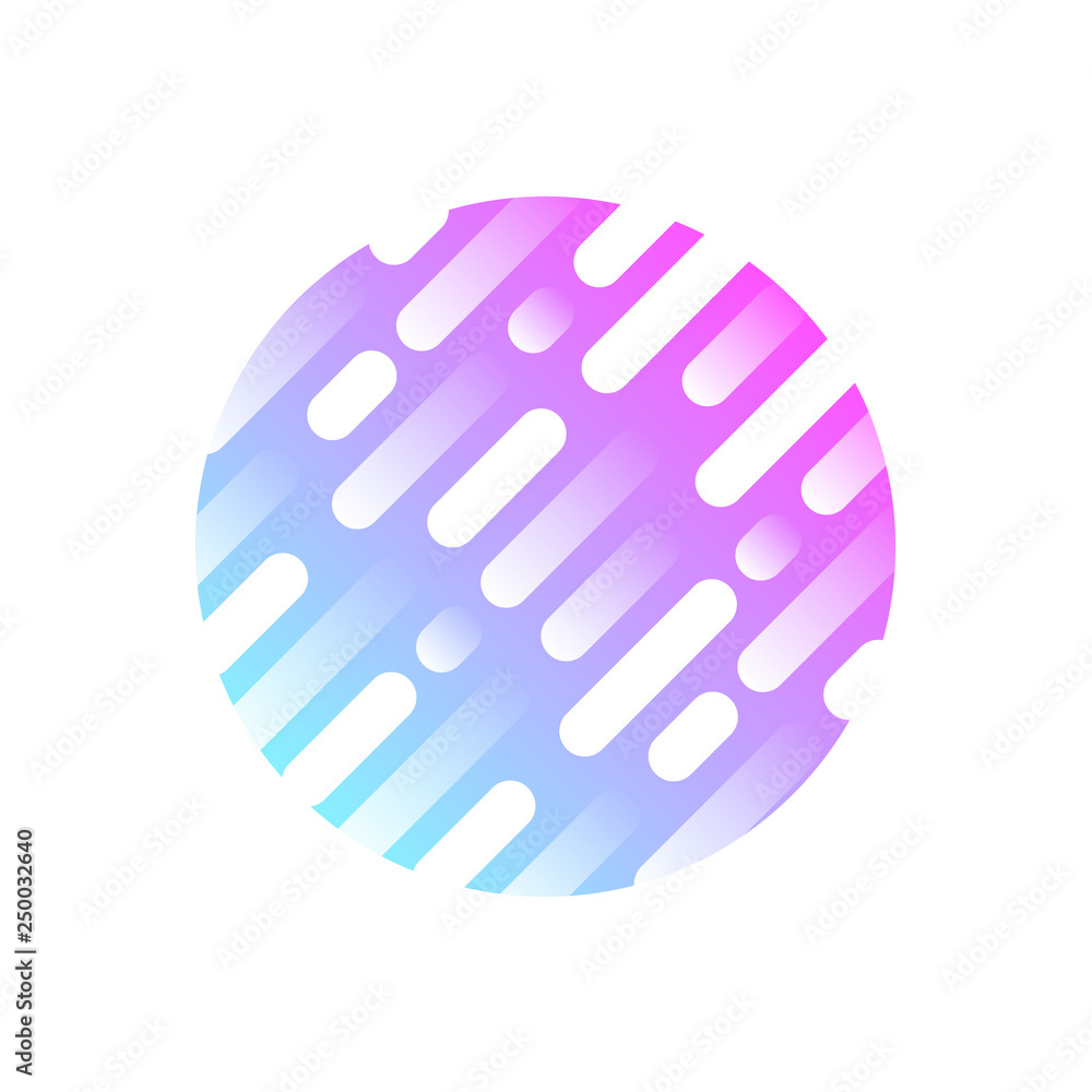 Purple and blue abstract modern round logo. Vector illustration. Purple and blue abstract modern round logo. Vector illustration.