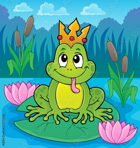 Frog with crown theme image 4