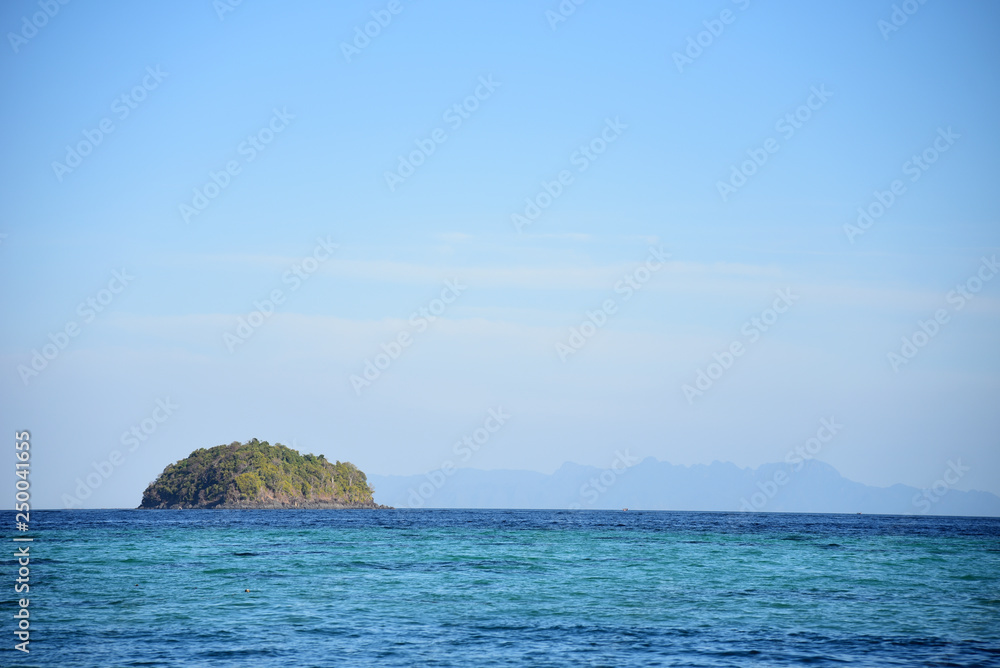 Paradise island on Andaman sea in Thailand Paradise island on Andaman sea in Thailand
