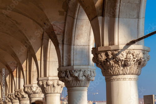 carnival venice historic city with its canals photo