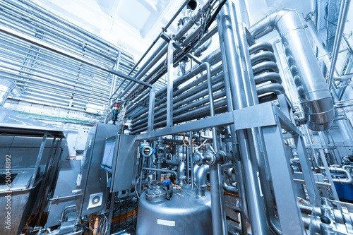 Pipeline and cleaning plant control system