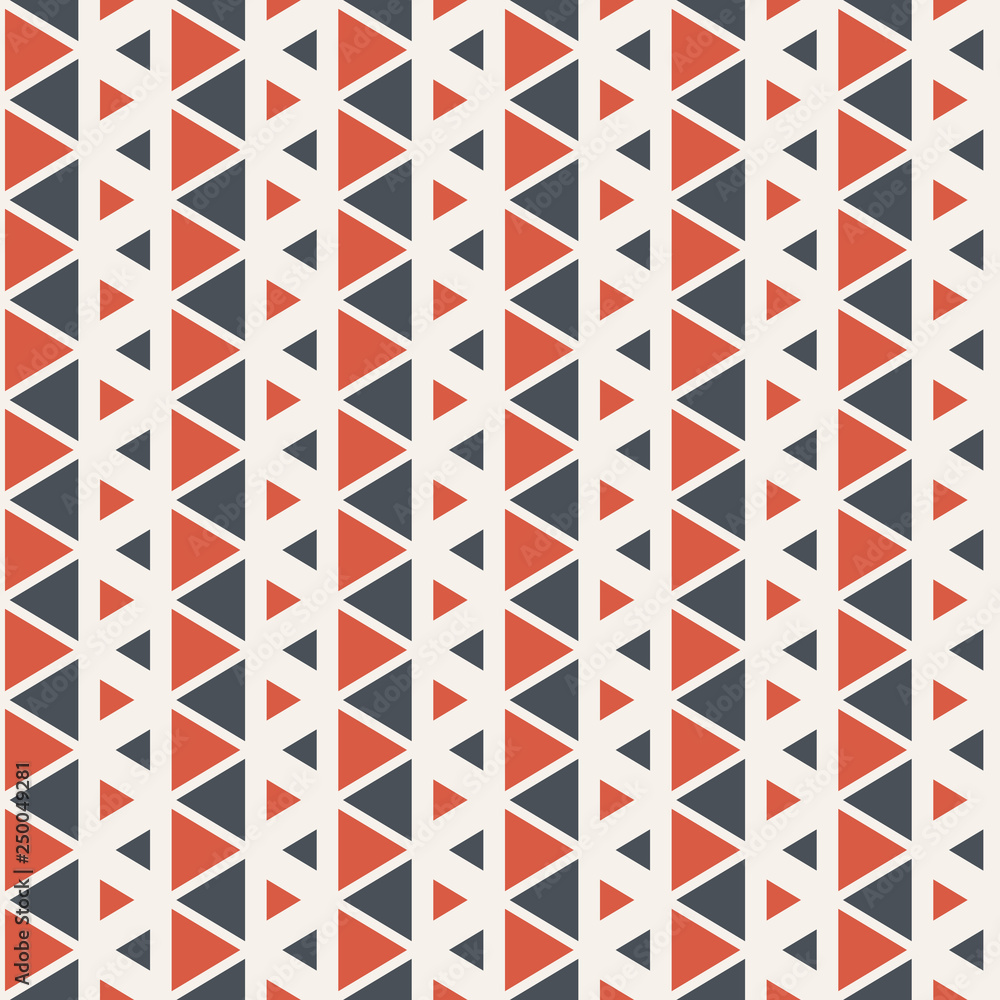 Abstract seamless pattern of triangles. Abstract seamless pattern of triangles.