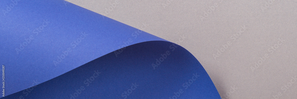 Abstract geometric shape gray and blue color paper background Abstract geometric shape gray and blue color paper background