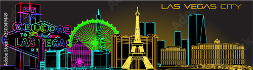 Vector city las vegas