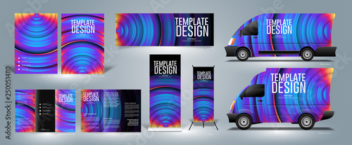 Abstract Template Design