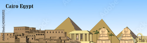 Vector Cairo, Egypt