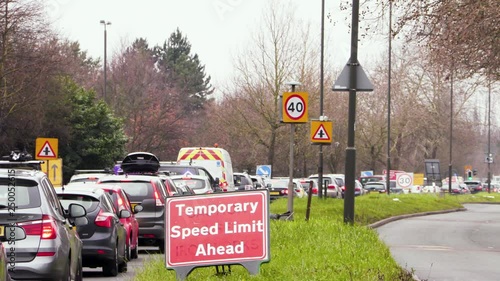 rush hour congestion in London photo