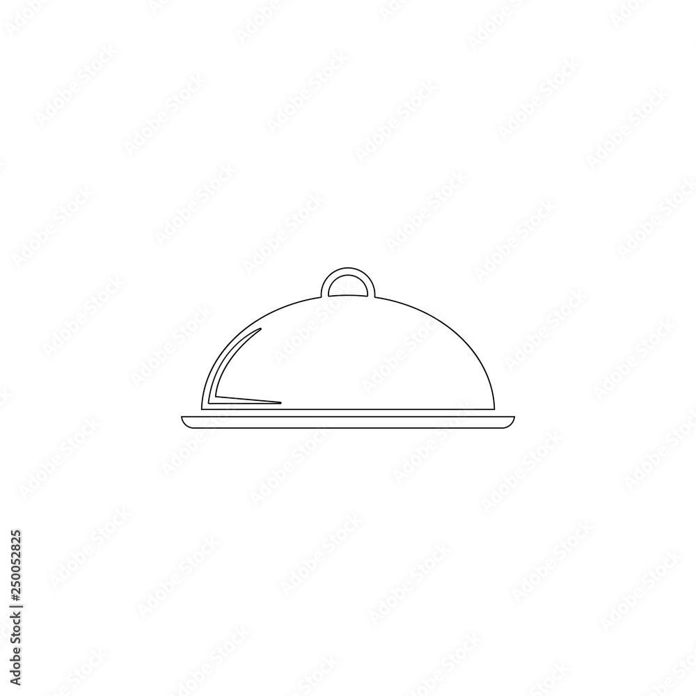 platter. flat vector icon platter. flat vector icon