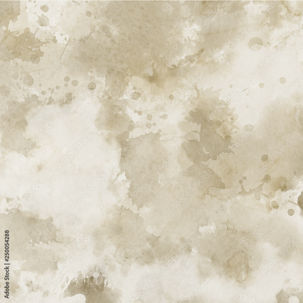 Gold luxury ink and watercolor textures on white paper background. Paint leaks and ombre effects. Hand painted vintage texture. Gold luxury ink and watercolor textures on white paper background. Paint leaks and ombre effects. Hand painted vintage texture.