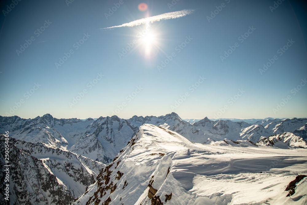 Fototapeta premium mountains in winter