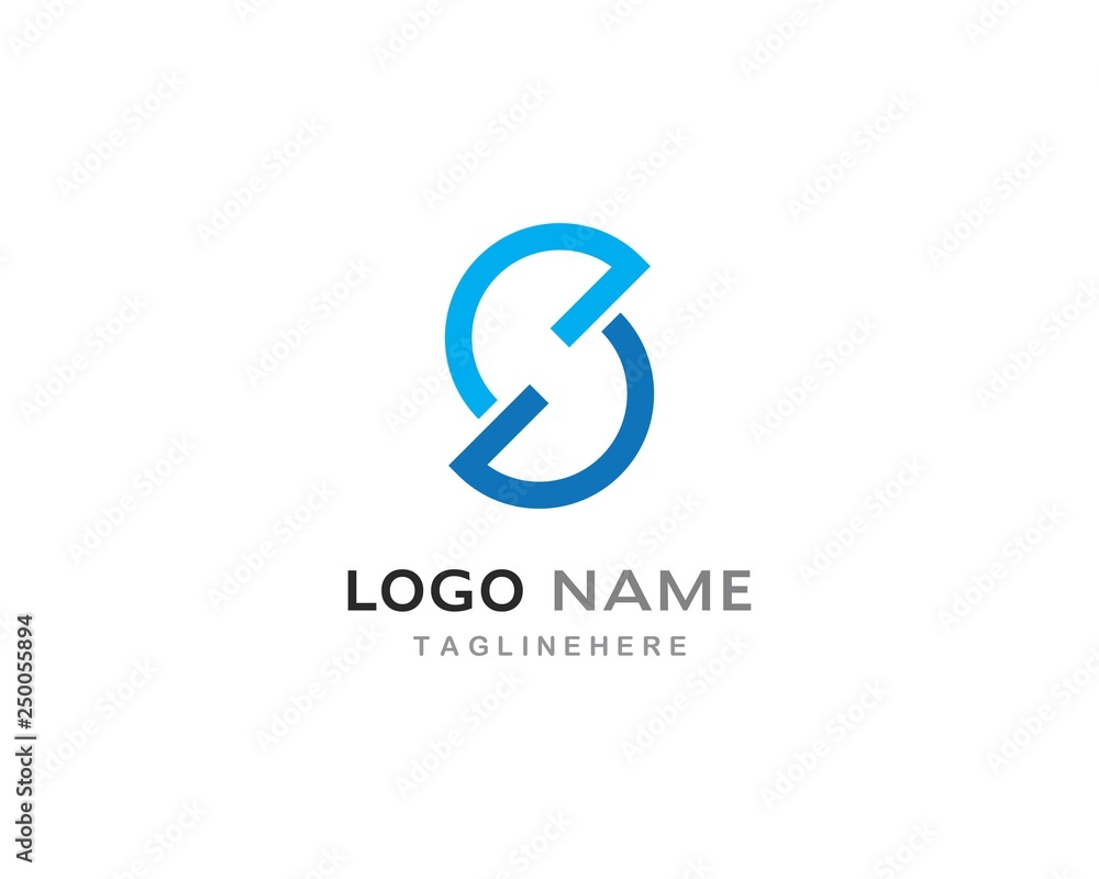 Chain logo vector template Chain logo vector template