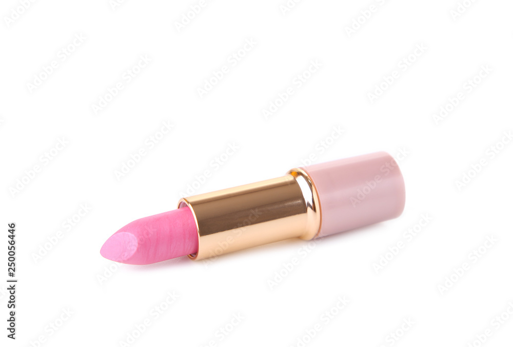 Pink lipstick isolated on white background, make-up Pink lipstick isolated on white background, make-up