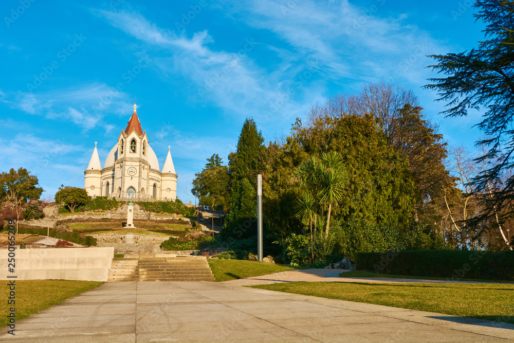 Fototapeta premium Sameiro sanctuary in Penafiel
