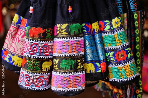 colorful souvenirs in india